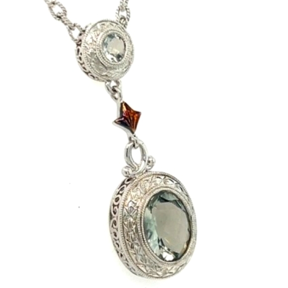 Gabriel & Co. Jewelry - Gabriel & Co. 18K Sterling 4 Carat Aquamarine Stunning Elegant 🎁